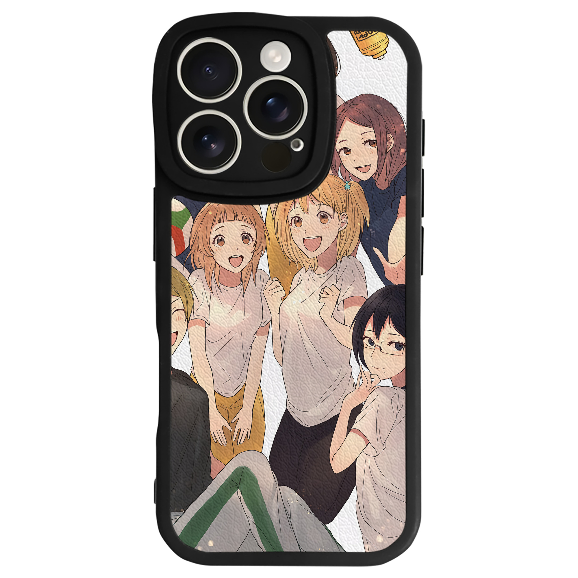 （画像用） ハイキュー!! Haikyu!! 【iPhone 16シリーズ対応】シリコンスマホケース（レザー調） 材質：シリコン